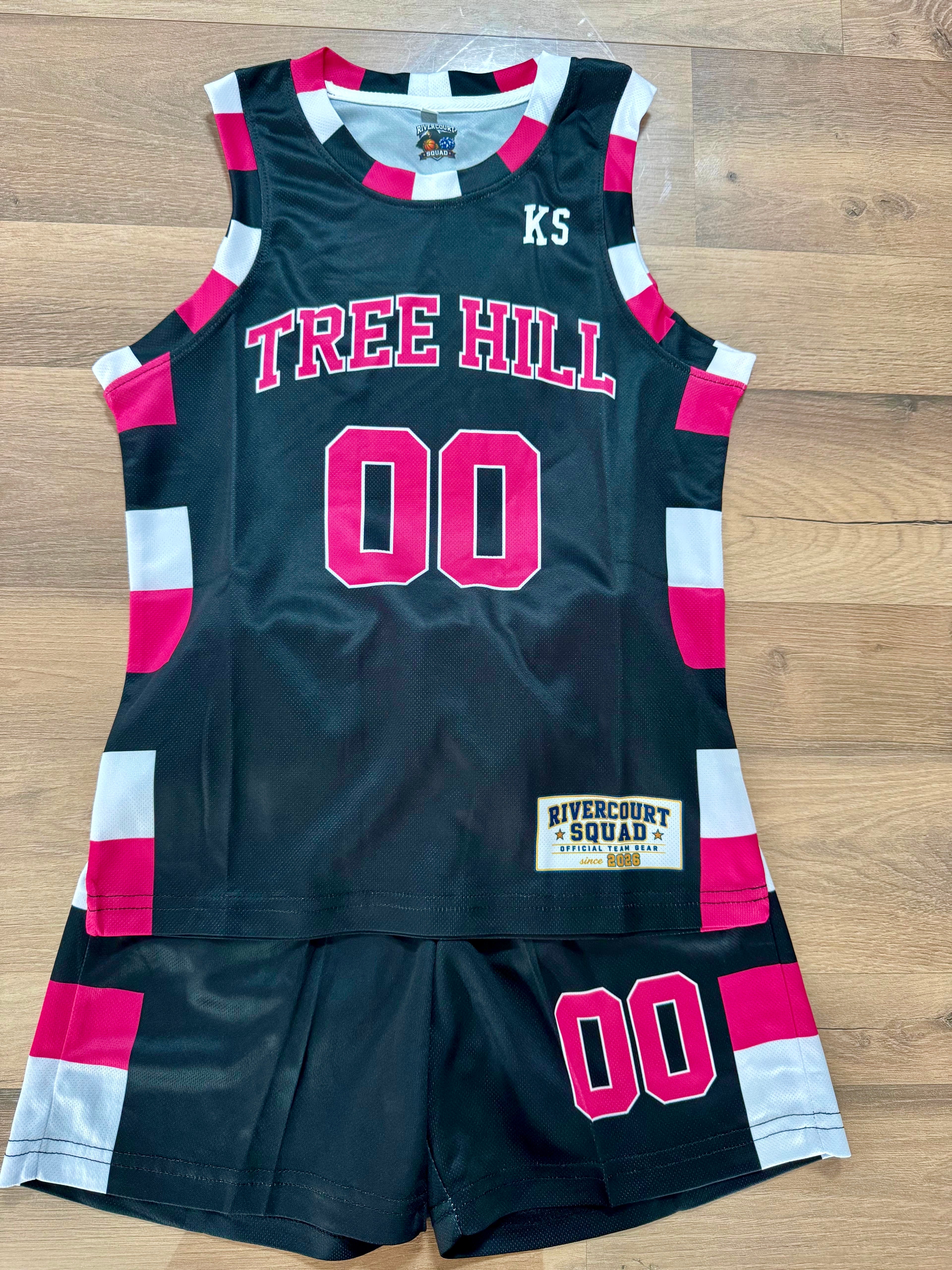 Ensemble Basket Enfant – Jagielski #00 (Rose et Noir)