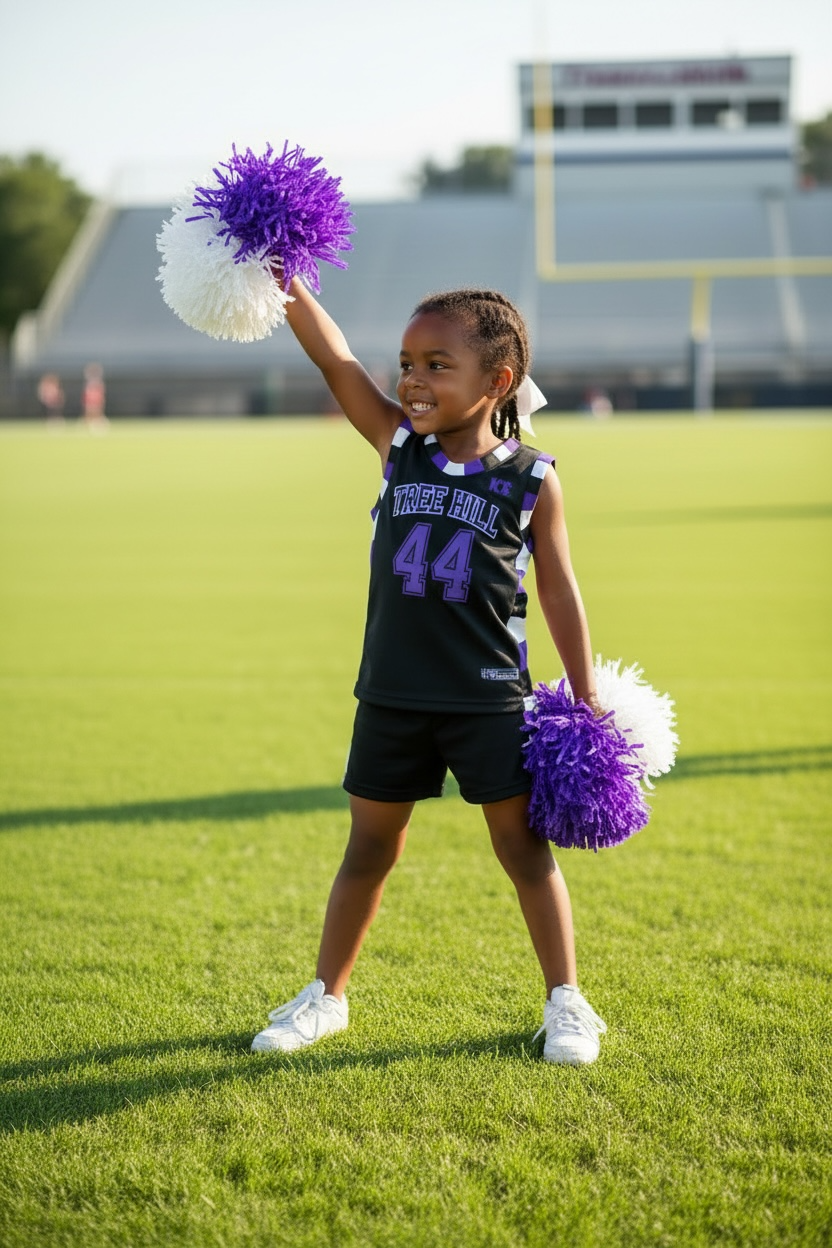 Ensemble Basket enfant - FIELDS #44 (Noir et Violet)