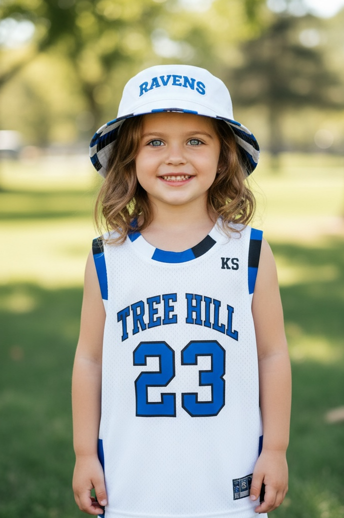 Ensemble Basket Enfant – SCOTT#23 (Bleu et Blanc)
