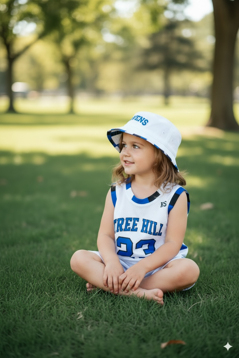 Ensemble Basket Enfant – SCOTT#23 (Bleu et Blanc)