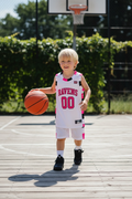 Ensemble Basket Enfant – Jagielski #00 (Rose et Blanc)