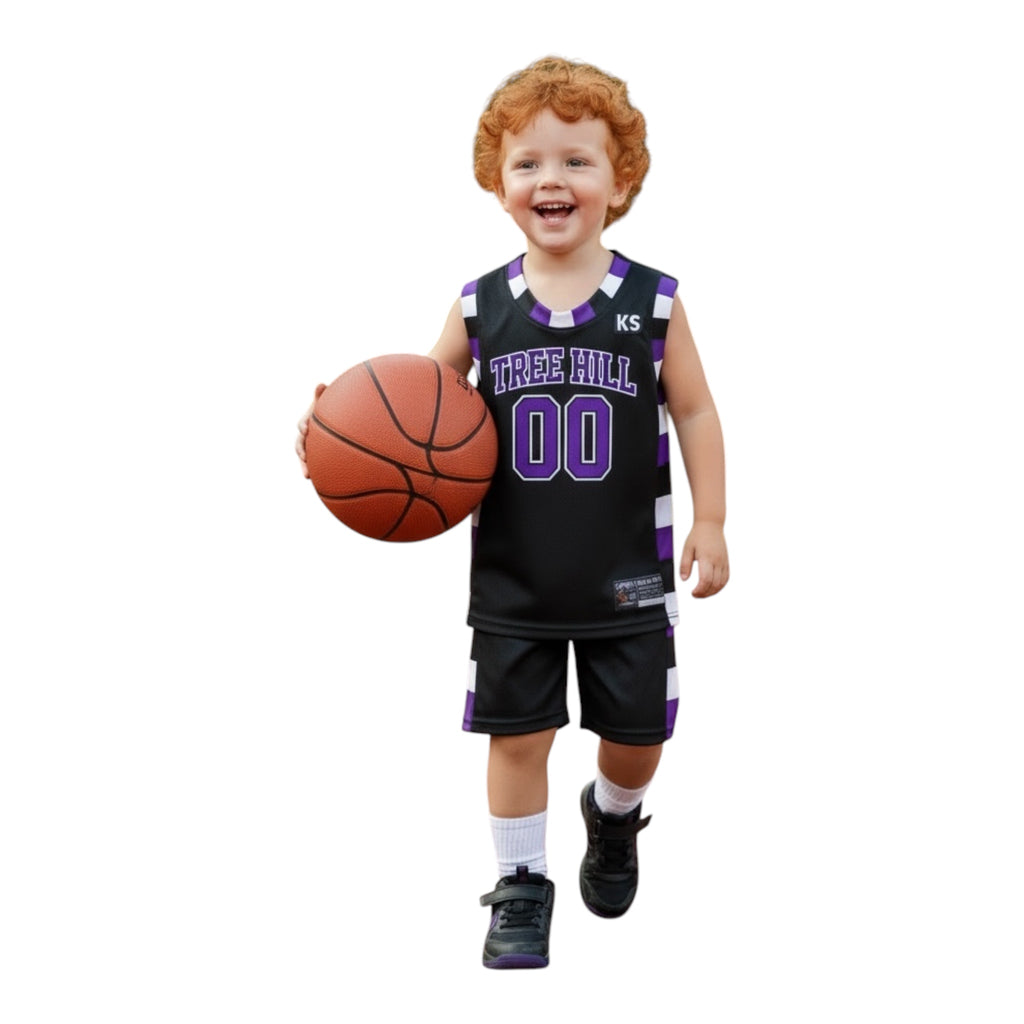 Ensemble Basket Enfant – Jagielski #00 (Violet et Noir)