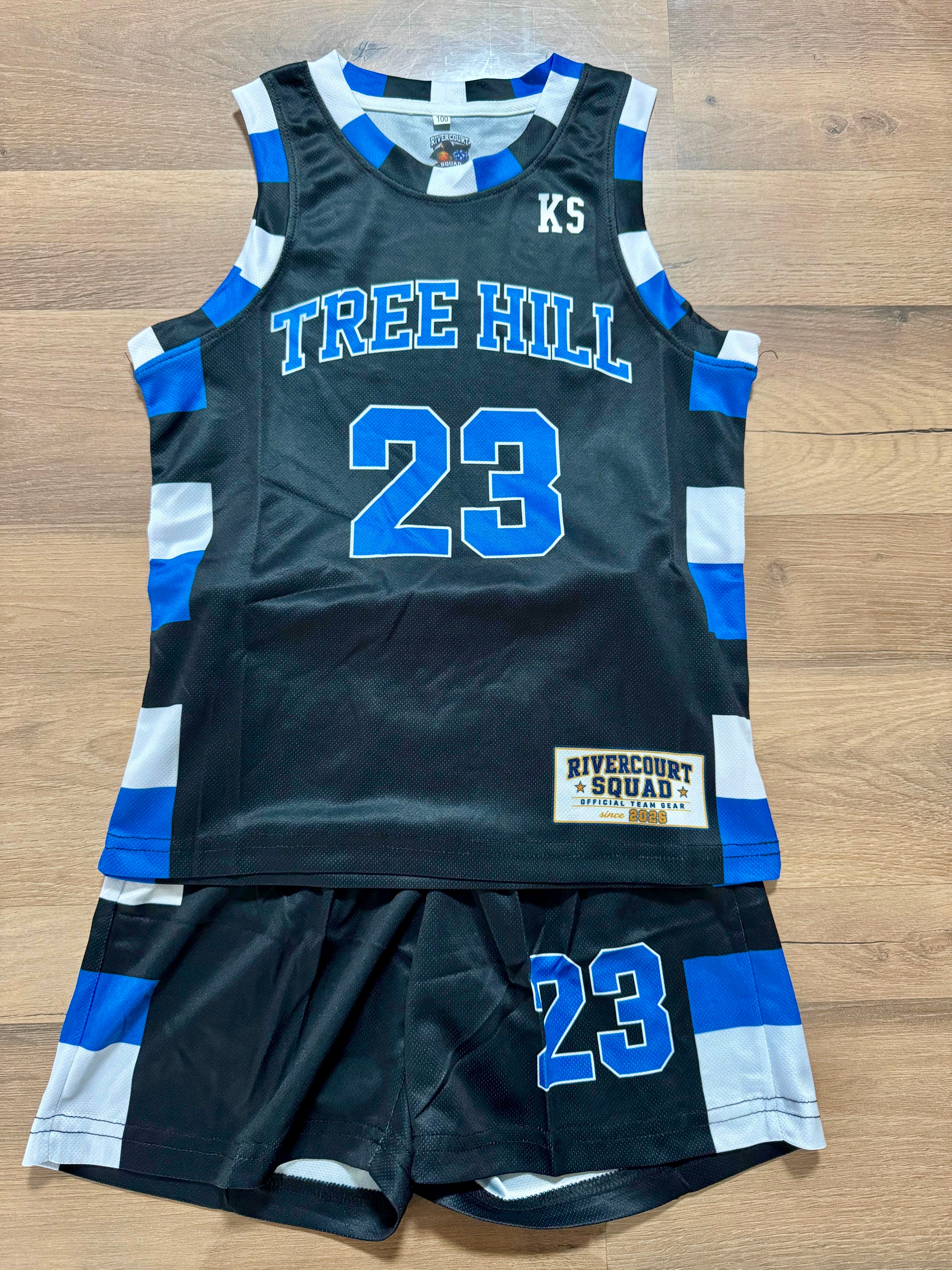 Ensemble Basket Enfant – SCOTT#23 (Bleu et Noir)